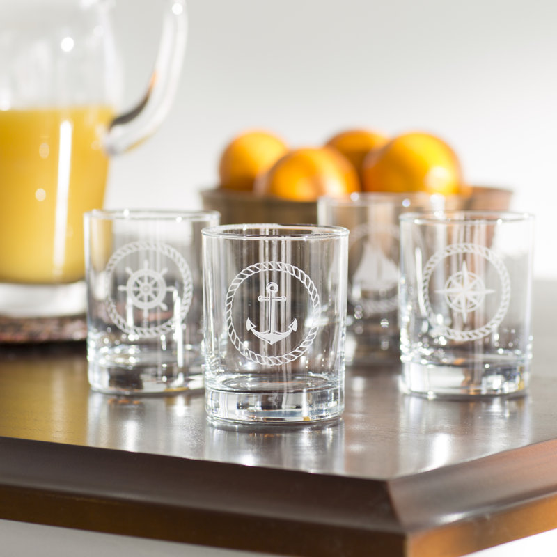 Ensemble 4 pièces 14 oz Zumwalt Ensemble de verres à whisky