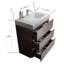 Meuble-lavabo autoportant en noyer de 30 po avec lavabo Alice-678733362-678733363
