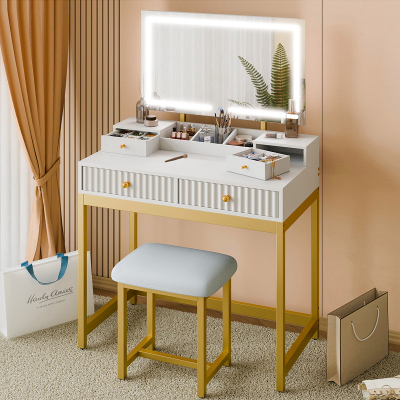 Dressing Table with Mirror