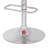 Red And Chrome Adjustable Swivel Stool-2102591276