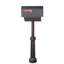Titan Aluminum Post Mounted Mailbox