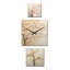 Horloge murale en métal Charla