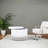 Fully Assembled Round Faux Leather Storage Ottoman with Tassel Trim-517635225