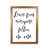 Honey Oak Frame is unavailable