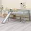 Low Loft Bed With Ladder And Slide-115975083