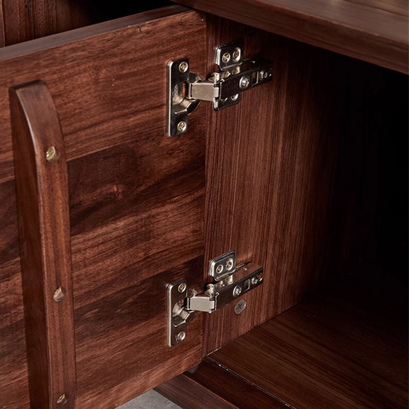 Meuble télé avec rangement classique de style italien, 78.74"