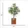 45'' Faux Cannabis Tree in Planter