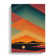 Adsila Sunset Block Colour - Wrapped Canvas Print