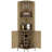 Wine Bottle & Glass Rack Beige