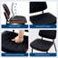43.94cm H Leather Upholstered Metal Upholstered Back Accent-1727872144
