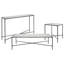 Ensemble de tables basses 3 pièces Evelynn-87832065-87832066