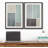 Geometric Line Minimalist Blue And Gray Rectangle And Line Abstract Shapes Modern Chic On Canvas 2 Pieces Print-92285490-92285488