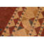 Tapis oriental brun en laine noué à la main 7 pi 8 po x 9 pi 11 po Ezra