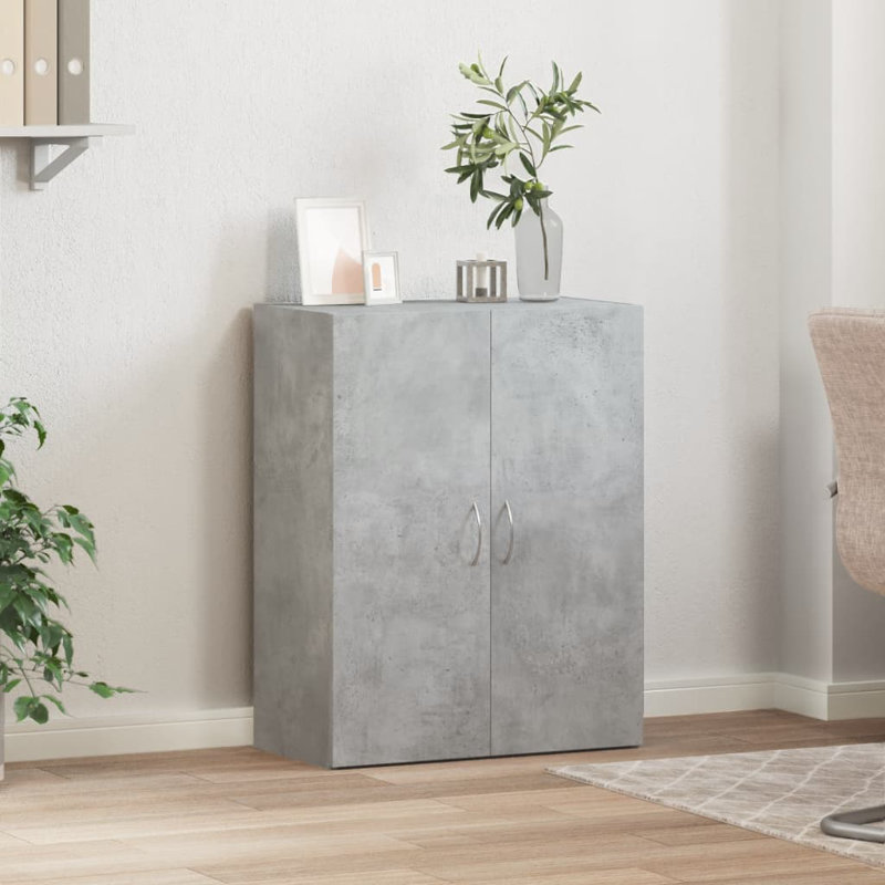 Storage Cabinet, Concrete Grey