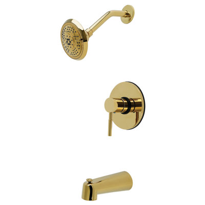 Kingston Brass Concord Single-Handle Pressure Balanced Tub and Shower Faucet