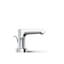 Robinet de salle de bain central 4 "avec ensemble de bonde escamotable Kohler Hint, robinet d'évier de salle de bain à 2 poignées, 1,2 gallon par minute-85026380