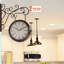 Matt Metal Wall Clock