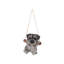 Statue suspendue chiot Schnauzer