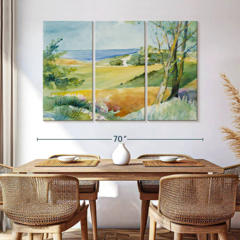 Vue sur la mer à Alvord, H 42 po x l 65 po