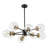 Millender 8-Light Dimmable Sputnik Modern Linear Chandelier-74062947