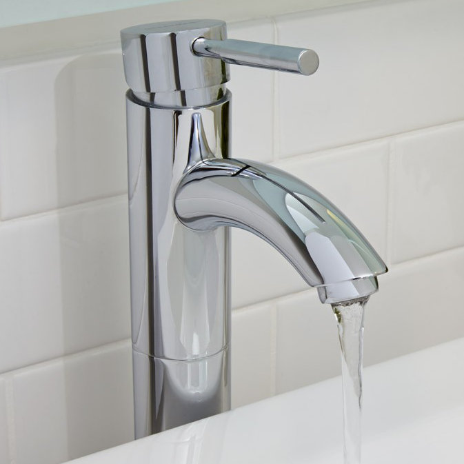 Neo Vessel Sink Bathroom Faucet with Drain Assembly