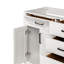 Base de meuble-lavabo à double cuve 66 po Chevron-122944682