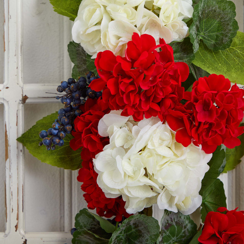 Arrangement floral géranium artificiel