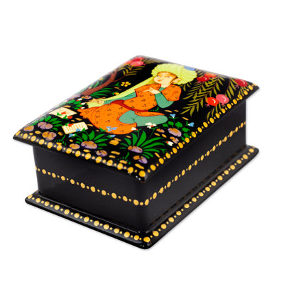 Boîte à bijoux en bois Lamek +