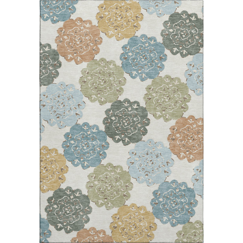 Tapis décontracté de qualité supérieure Mayfield AMF2353, Mer, 10 pi x 14 pi