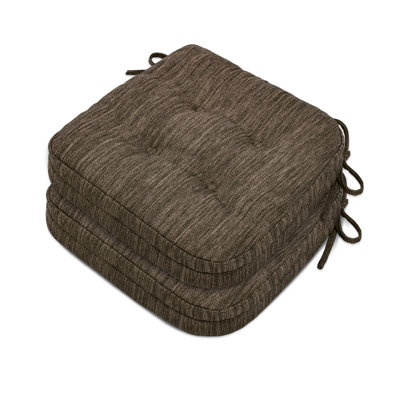 Coussins de chaise d'intérieur pour salle à manger (ensemble de 2