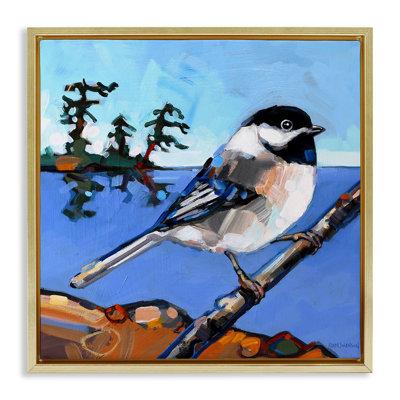  "Swallow Bird" perché sur toile flottante par Adam Swanson