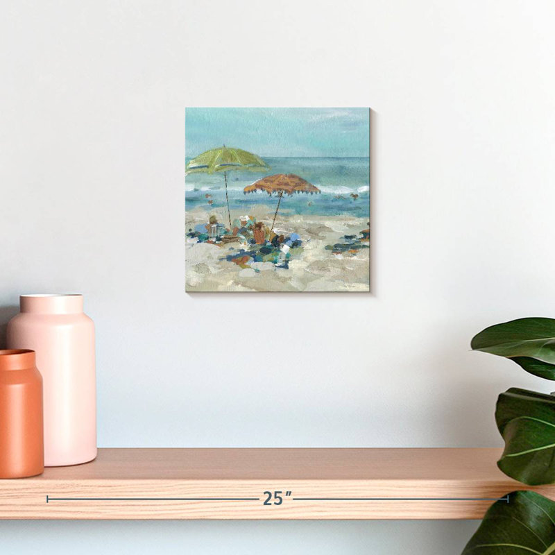Gillard Sunny Beach Time I, H 10 po x l 10 po
