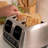 Joyce Chen Burnished Bamboo Toaster Tongs, 6.5 Inch