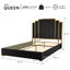 Duncanville Upholstered Queen Platform Bed, Black-888954534-888954537