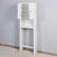 Armoire de rangement pour salle de bain en bois au-dessus de la toilette avec tablette réglable 23,62 po x 7,72 po x 67,32 po