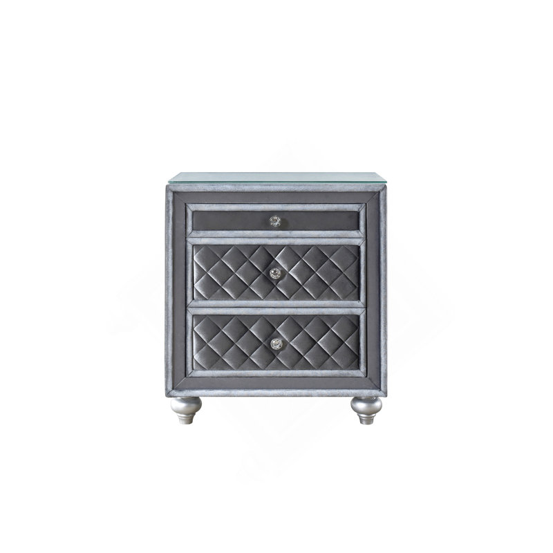 Intars 26.1'' W Solid Wood Nightstand