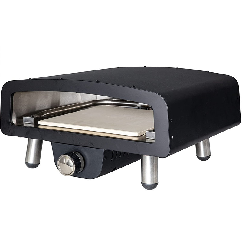 Dakota Fields Abdoulmalik Cast Iron Countertop Propane Pizza Oven