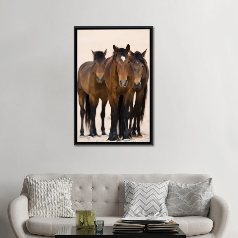 Reproduction de photo sur toile, H 26 po x l 18 po x P 1,5 po, Toile avec cadre noir, Pas de tapis