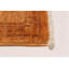 Tapis orange noué à la main de conception unique 6 pi 2 po x 9 pi 1 po