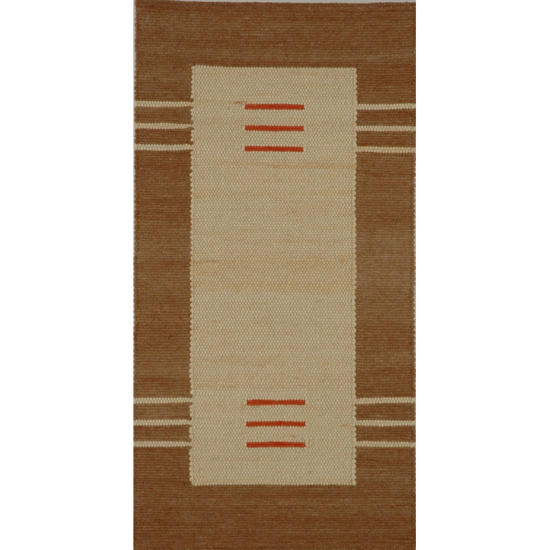 Oppelo Wool Area Rug, Runner 80 x 200 cm