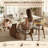 Upholstered Solid Wood Dining Chair Side Chair-979962847