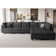 Wylodene 143" Wide Reversible Modular Sofa & Chaise with Ottoman