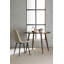 McKnightstown Round Metal Base Dining Table