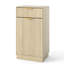 Armoire poubelle inclinable avec tiroir à texture ondulée et bac coulissant 10 pièces - Rangement multifonctionnel pour la cuisine, la salle de bain et le salon.