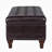 Blancha Faux Leather Ottoman