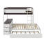 Lit superposé double avec lit gigogne et bureau-1704069077