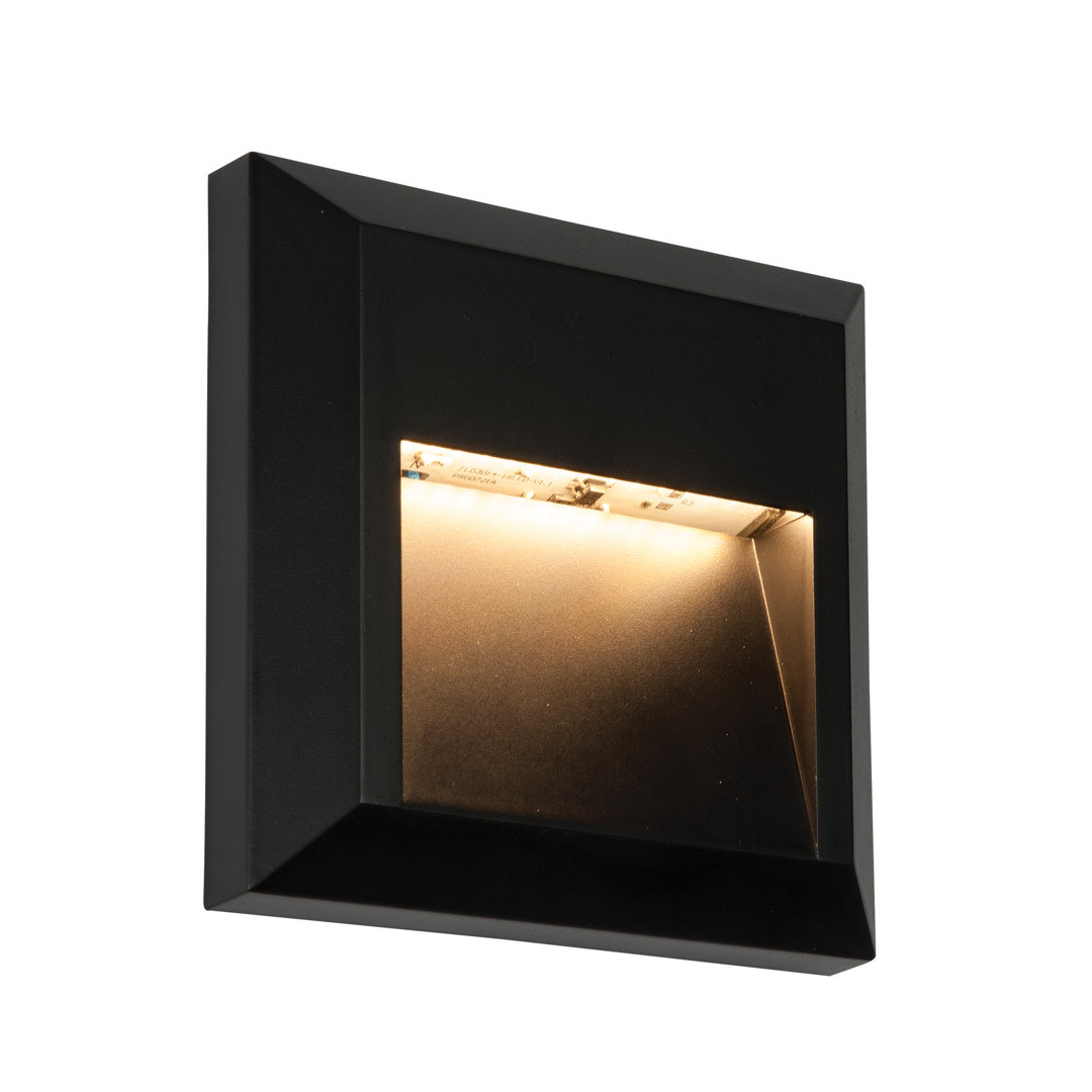 Penistone Integrated LED Outdoor Flush Mount with Dusk to Dawn