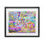«Miami Fun Collage», reproduction sous verre, par Jess Stempel-33313066-33313060