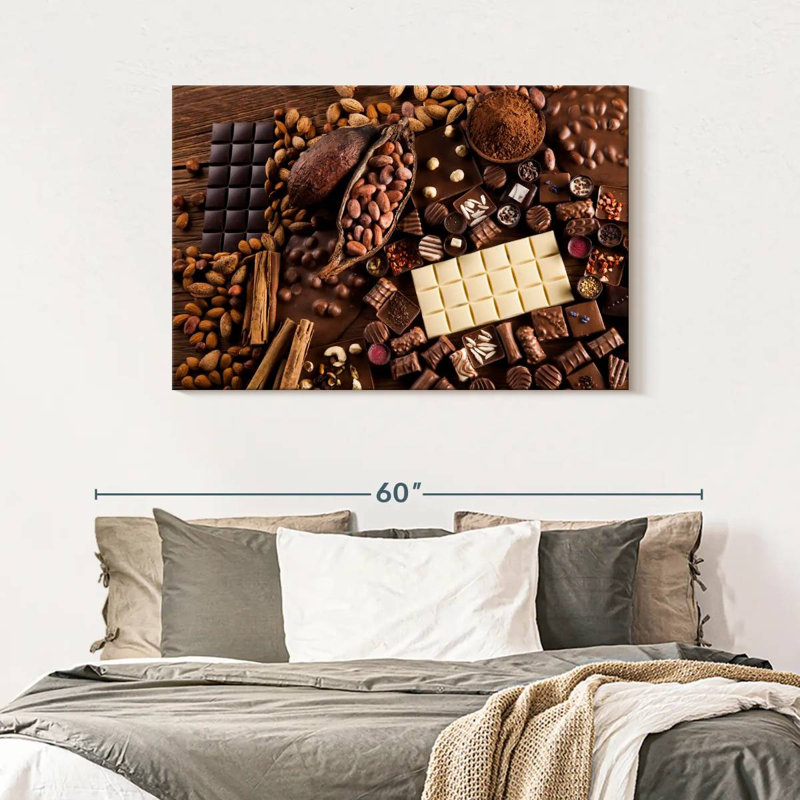Chocolate Bliss, 30" H x 45" W