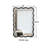 Wavy Rectangle Solid Wood Frame Decorative Mirror,For Bedroom, Bathroom, Living Room, Entryway-1688807631-1688807625